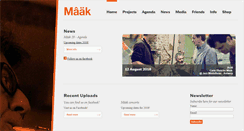 Desktop Screenshot of maaksspirit.be